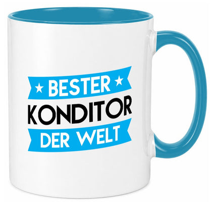 Bester Konditor | Konditorei Geschenk Humor Geschenkidee lustiger Spruch Tasse