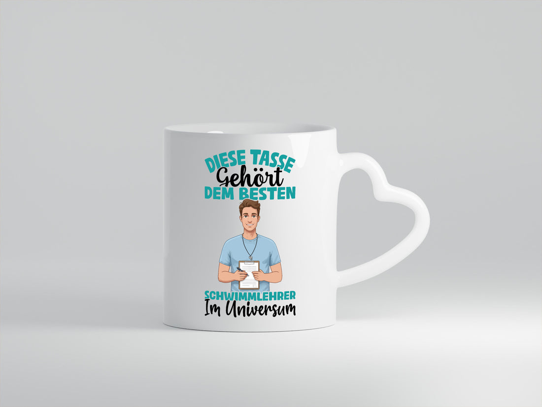 Im Universum: Schwimmlehrer | Lehrer schwimmen Geschenkidee Humor Tasse