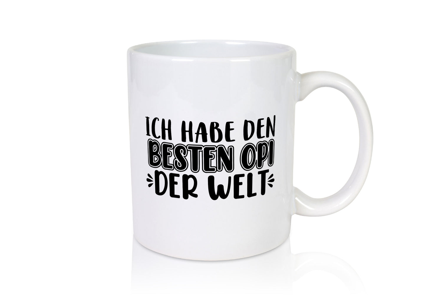 Bester Opi der Welt | Opa Tasse Großvater Statement lustiger Spruch Geschenk