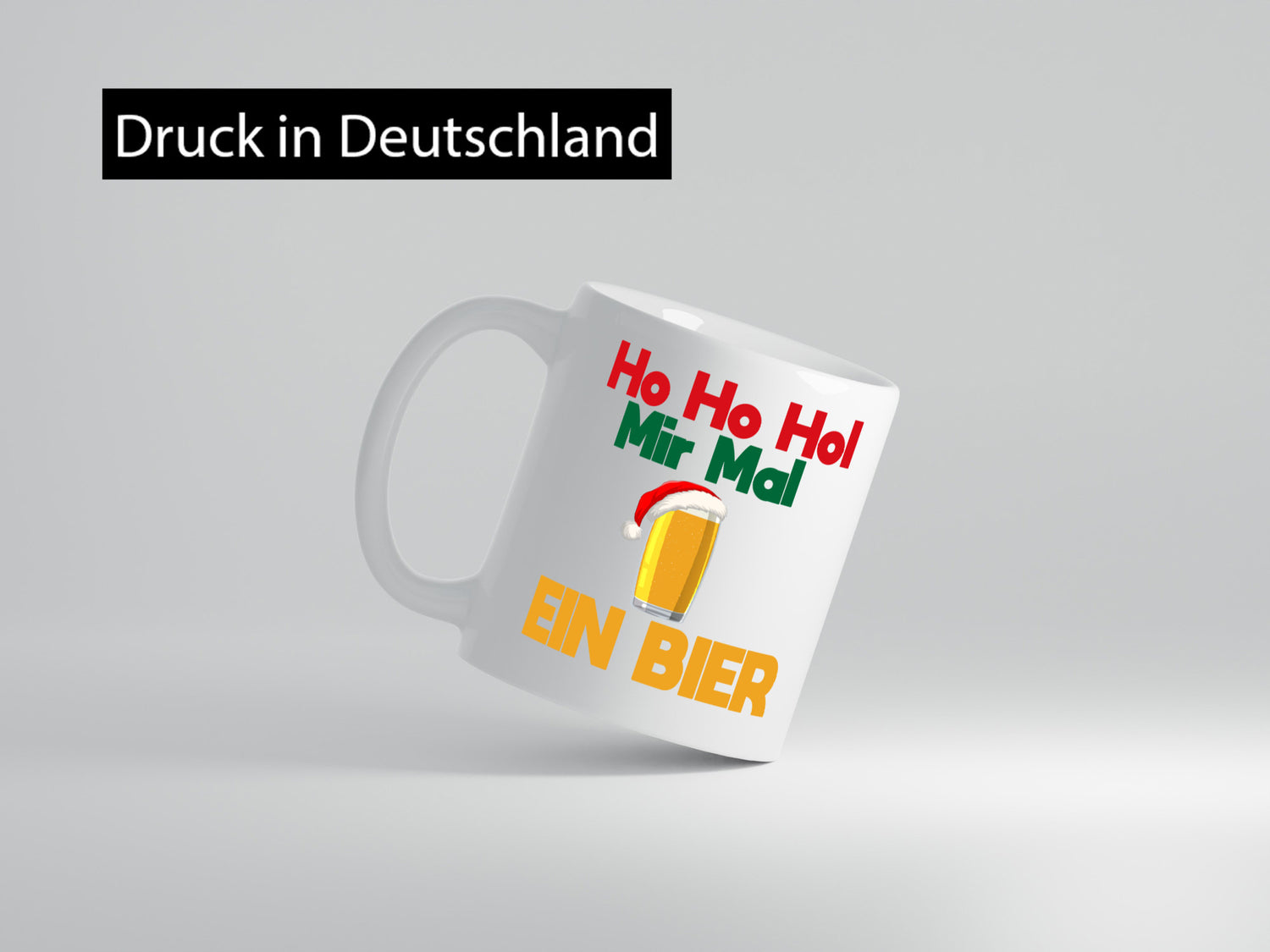 Ugly Christmas | ho hol mir mal ein Bier Biernachten Geschenkidee Humor Tasse