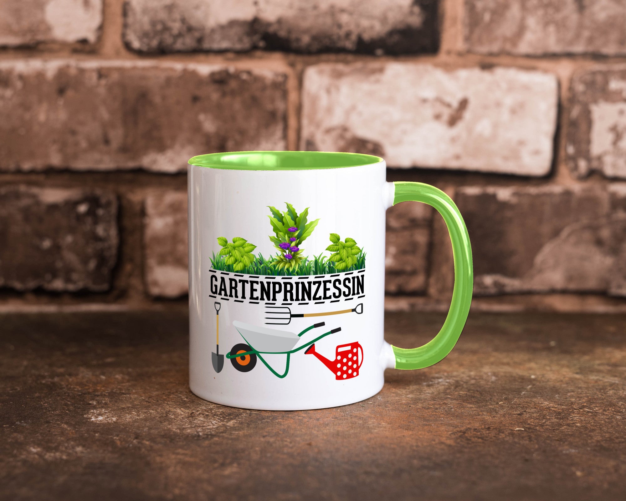 Gartenprinzessin | Gärtnerin Gartenliebhaber Geschenk Humor Geschenkidee