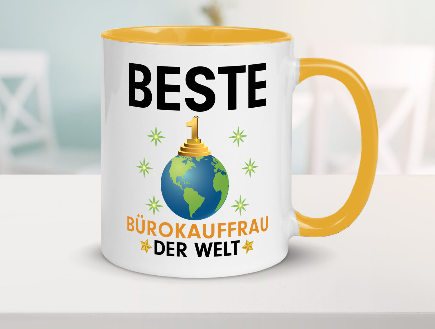 Welt Beste Bürokauffrau | Kauffrau Geschenk Arbeit Kollegen Büro lustiger