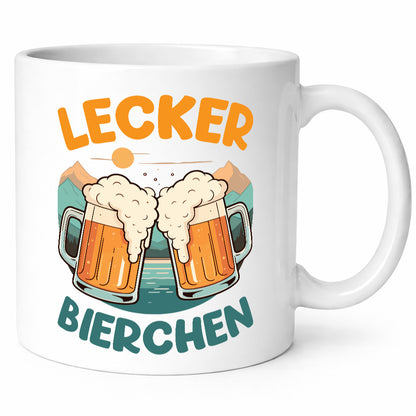 Lecker Bierchen | Biertrinker Bierliebhaber lustig Humor Geschenkidee Geschenk