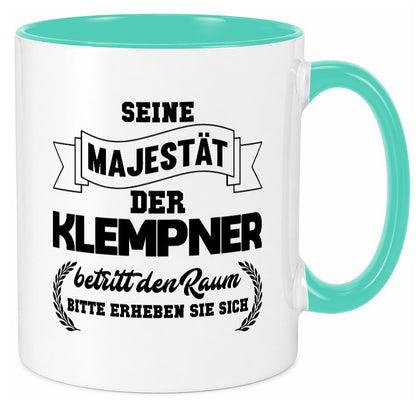 Der Klempner betritt den raum | Geschenk Humor Geschenkidee lustiger Spruch