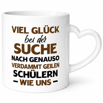 Viel glück | Geile schüler Schule Beste Lehrerin lustig Humor Geschenkidee