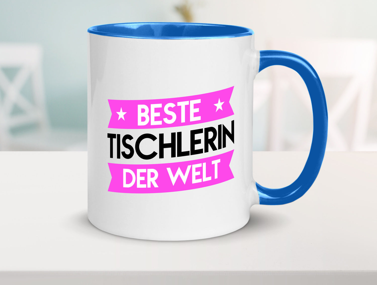 Beste Tischlerin | Tischlerei lustiger Spruch Geschenk Humor Geschenkidee Tasse