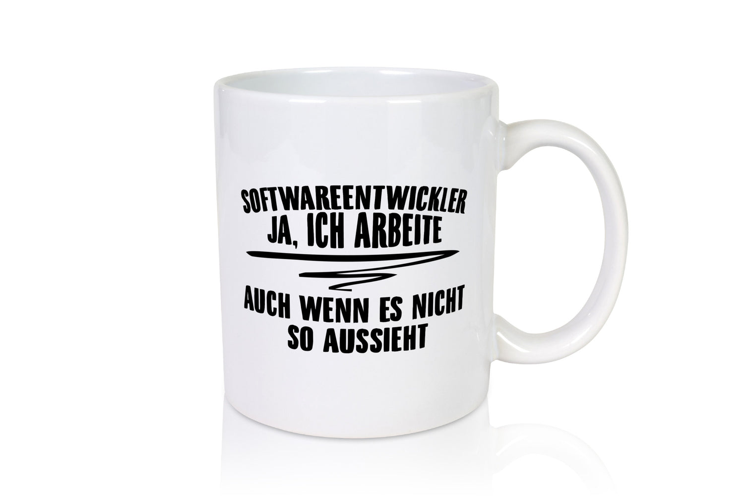 Ich arbeite, sieht nicht so aus | Softwareentwickler IT lustiger Spruch