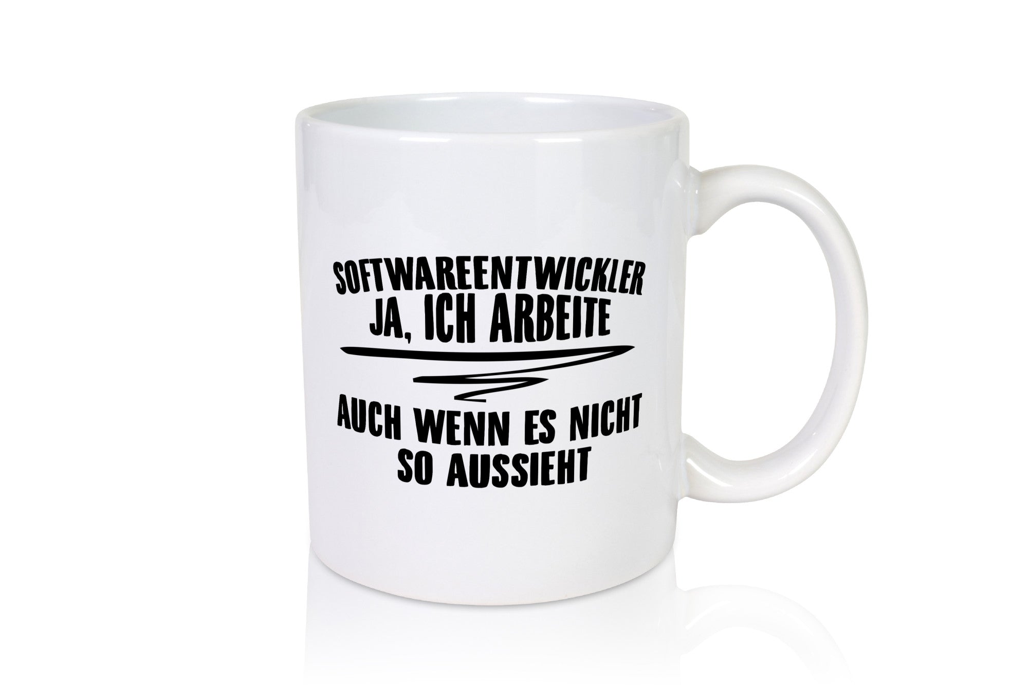 Ich arbeite, sieht nicht so aus | Softwareentwickler IT lustiger Spruch