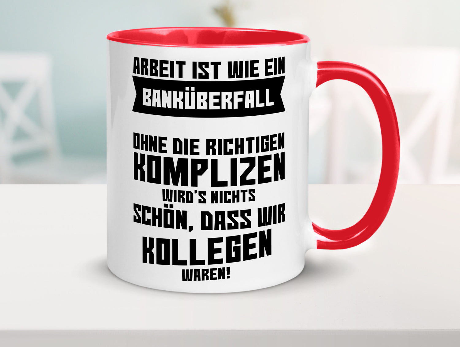 Arbeit | Kollegen Komplizen Jobwechsel Abschied Büro lustiger Spruch Geschenk
