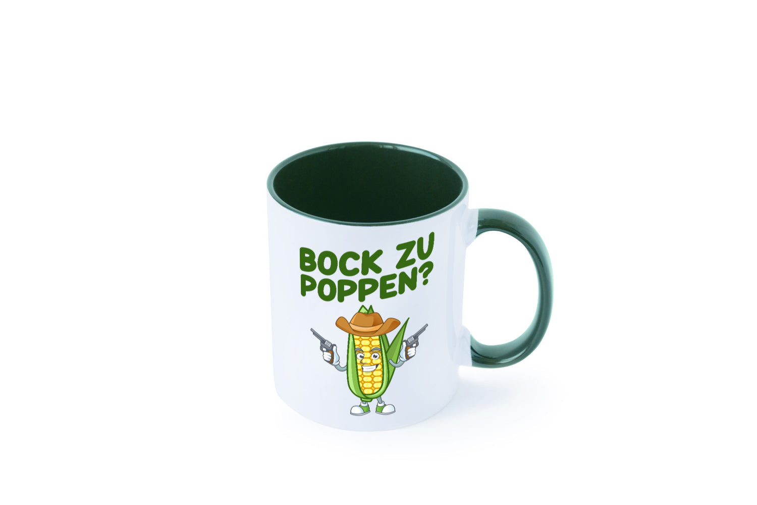 Bock auf Poppen | Mais Lustig Geschenk Humor Geschenkidee lustiger Spruch Tasse