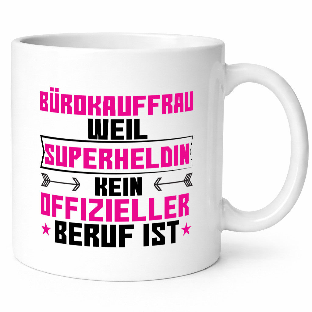 Superheldin Bürokauffrau | Kauffrau lustiger Spruch Geschenk Arbeit Kollegen