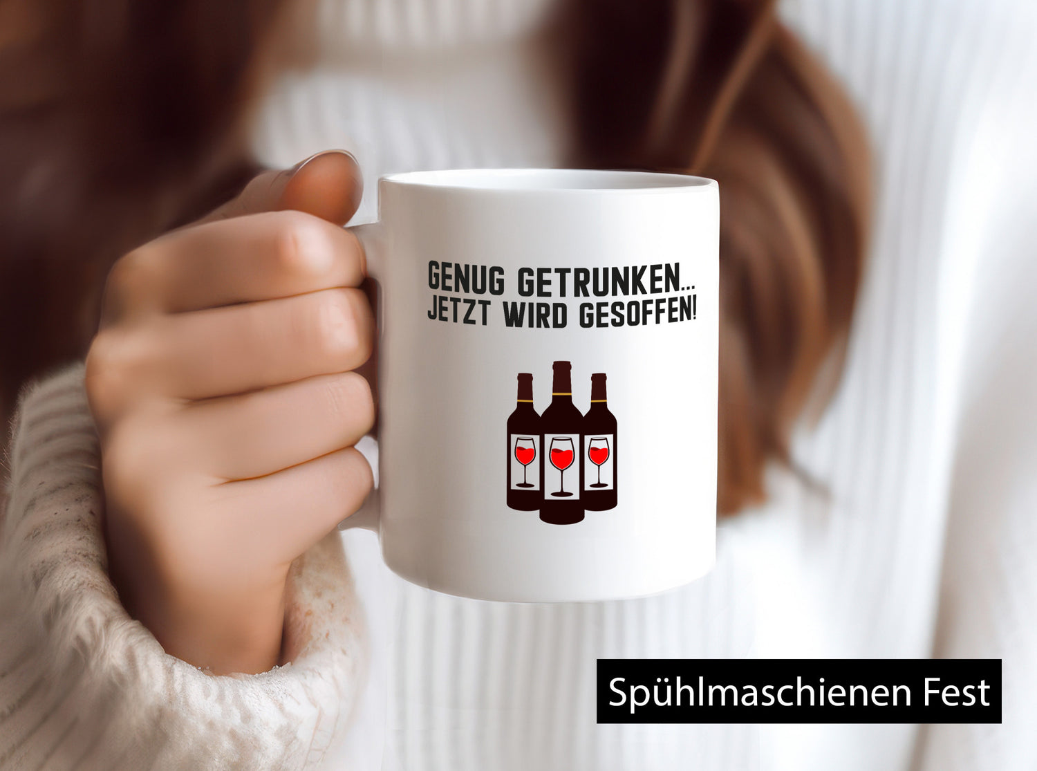 Genug Getrunken jetzt wird gesoffen | Wochenende lustiger Spruch Geschenk Humor
