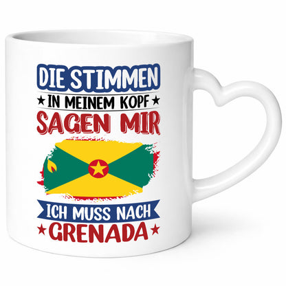 Grenada | Urlaub Stimmen in meinem Kopf Traumland Geschenk Humor Geschenkidee