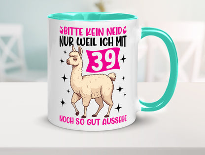 39. Geburtstag | 39 Jahre Lama gut aussehen Geschenk Geschenkidee lustiger