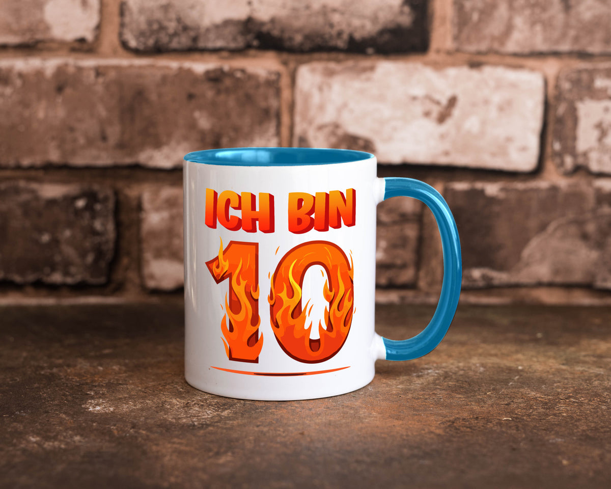 10. Geburtstag | 10 Jahre Drache lustiger Spruch Geschenk Geschenkidee Tasse