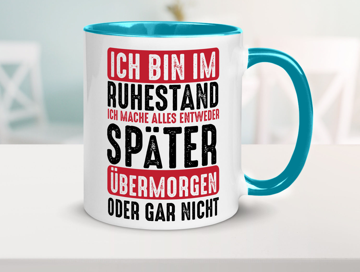 Ich mache alles später oder gar nicht | Rentner Ruhestand Geschenkidee Jubiläum