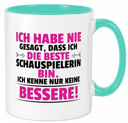 Die Beste Schauspielerin | Theater lustiger Spruch Geschenk Humor Geschenkidee
