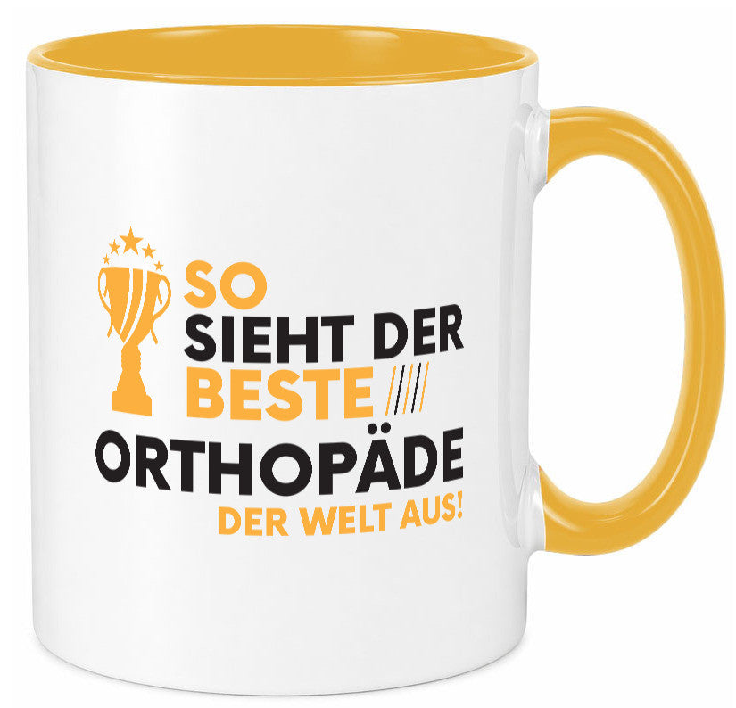 Der Weltbeste Orthopäde | Orthopädie lustiger Spruch Geschenk Humor Tasse