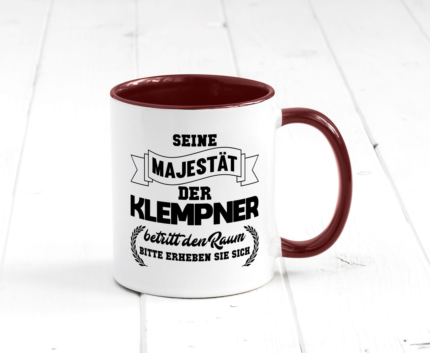 Der Klempner betritt den raum | Geschenk Humor Geschenkidee lustiger Spruch