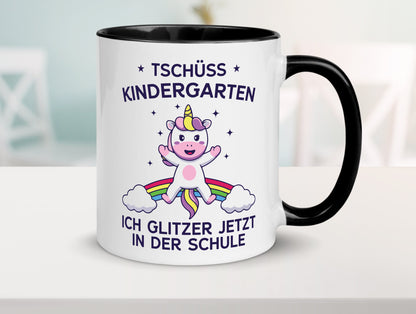 Kindergarten, jetzt Schule | Einhorn Geschenk Humor Geschenkidee lustiger