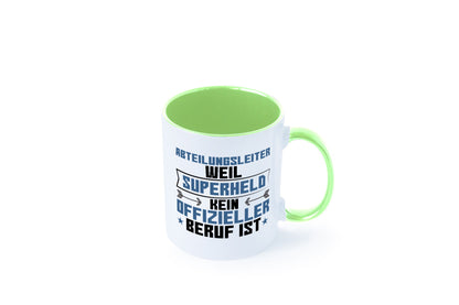 Superheld Abteilungsleiter| Führungskraft Geschenkidee Humor Tasse