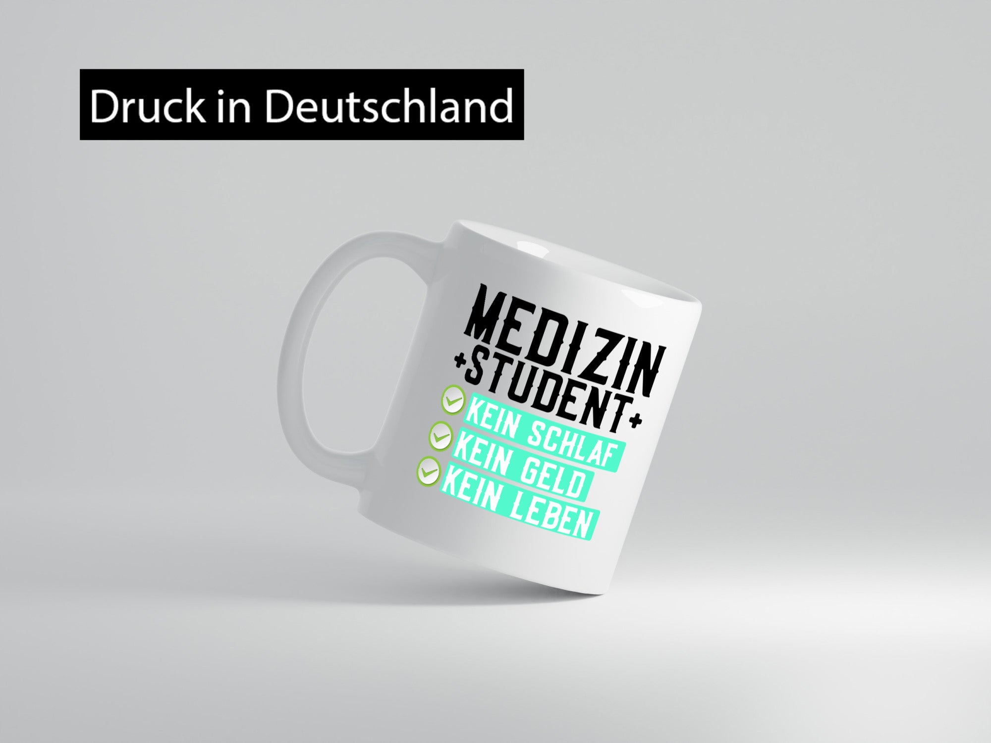 Medizinstudent | kein Schlaf Geld Leben Uni lustiger Spruch Geschenk Humor