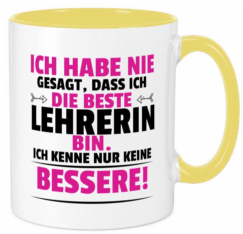 Die Beste Lehrerin | Schule Beruf Schüler Geschenk Arbeit Kollegen Büro