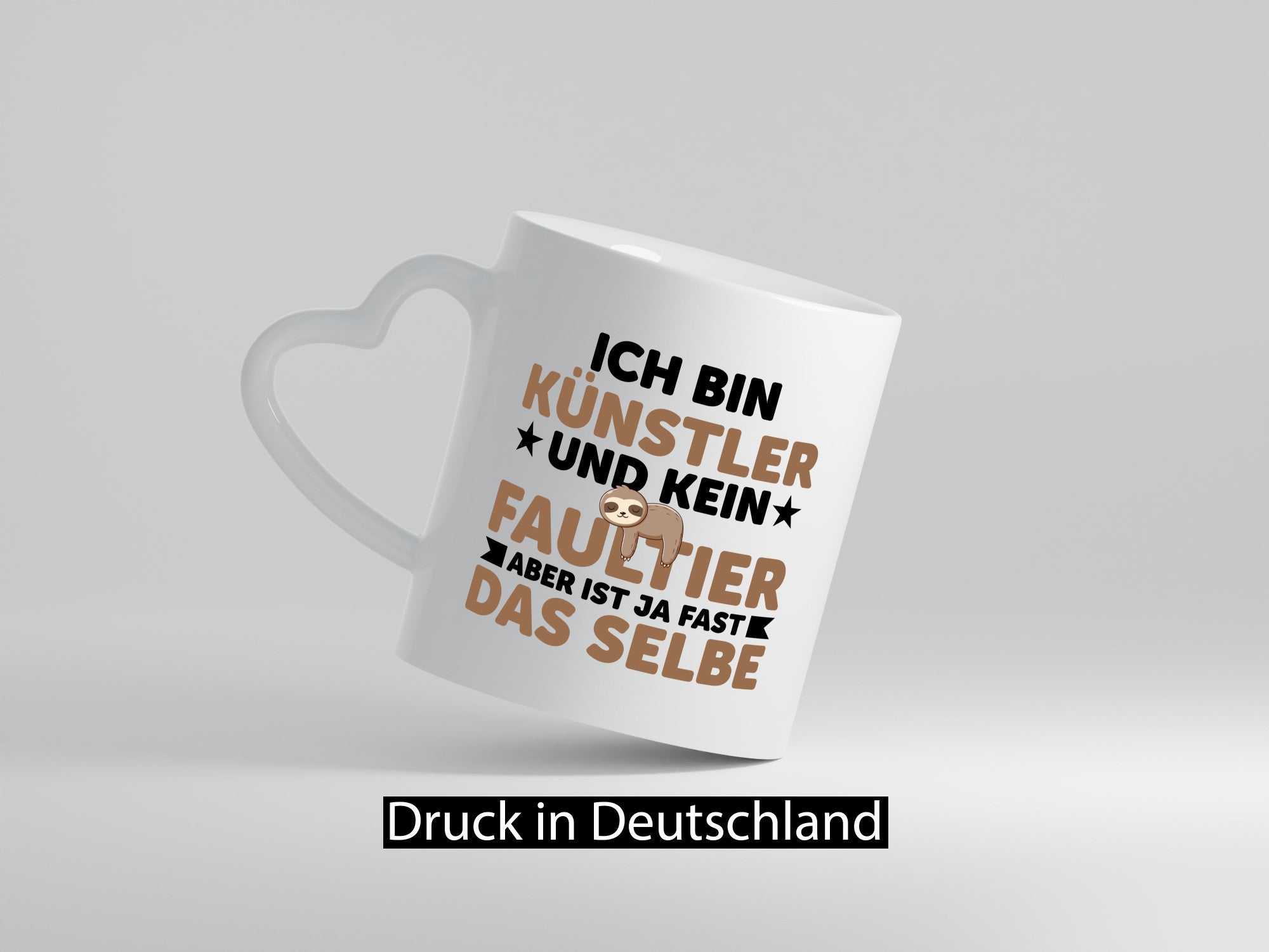 Ich bin kein Faultier: Künstler | Kunst Geschenk Tierliebhaber Humor lustiger