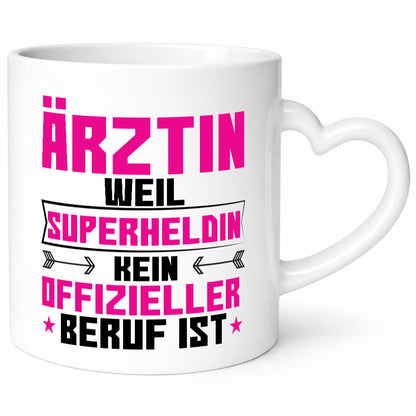 Superheldin Ärztin | Medizin Doktorin Fachärztin lustiger Spruch Geschenk Humor