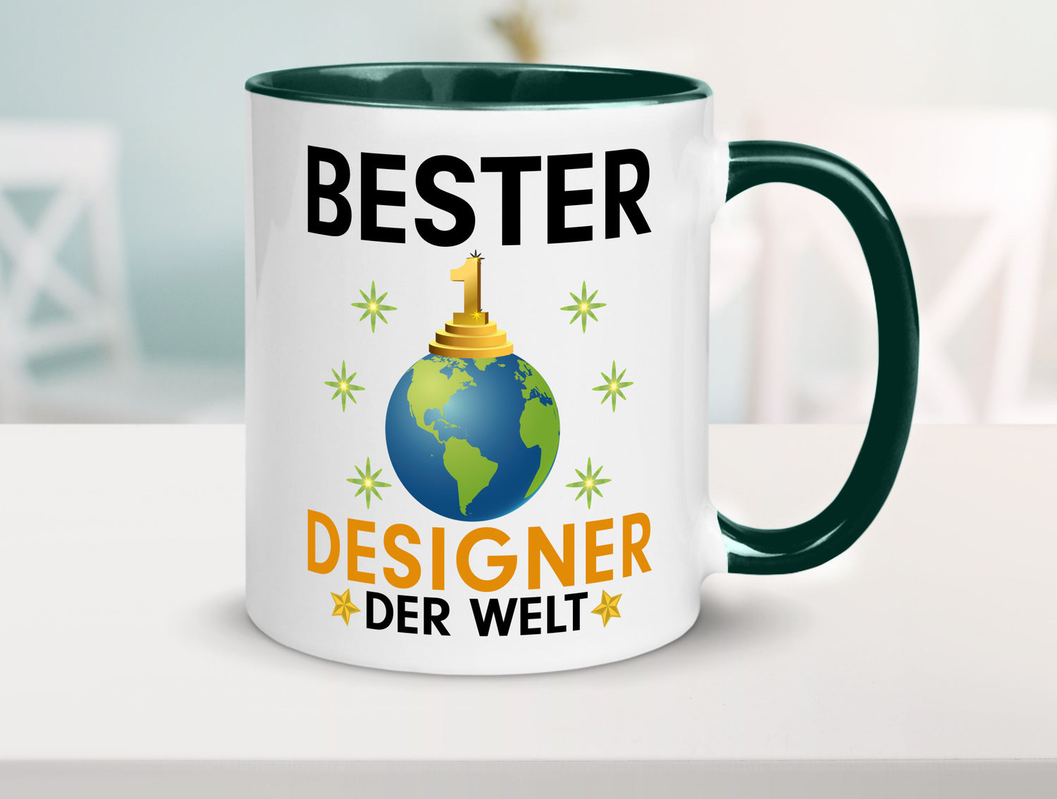 Welt Bester Designer Beruf | Mode Geschenk Arbeit Kollegen Büro lustiger Spruch
