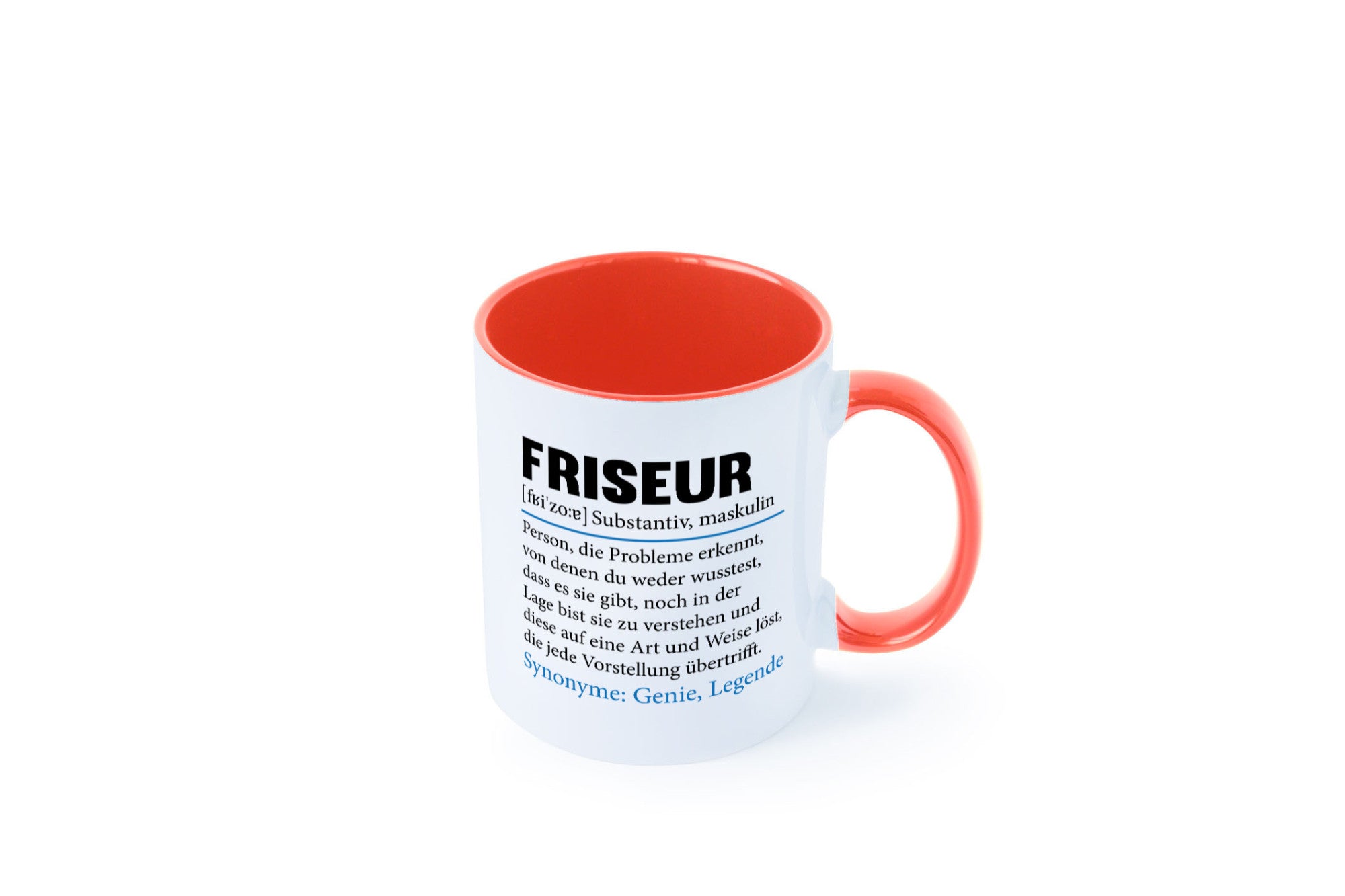 Friseur | Spruch Frisör Beruf lustig Humor Arbeit Kollegen Büro Geschenkidee