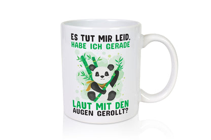 Genervter Panda | Büro Tasse Kollegen Arbeit lustiger Spruch Geschenk