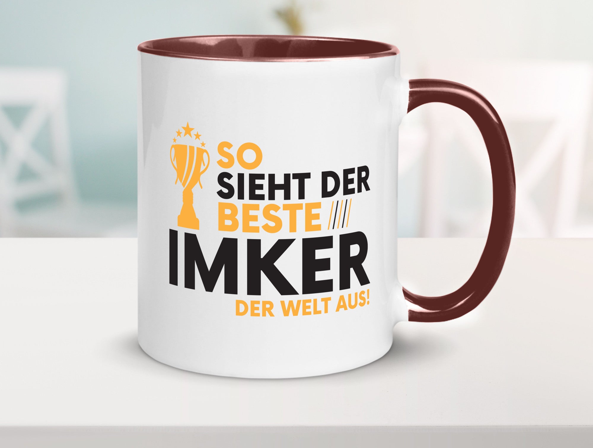 Der Weltbeste Imker | Imkerei lustiger Spruch Geschenk Humor Geschenkidee Tasse