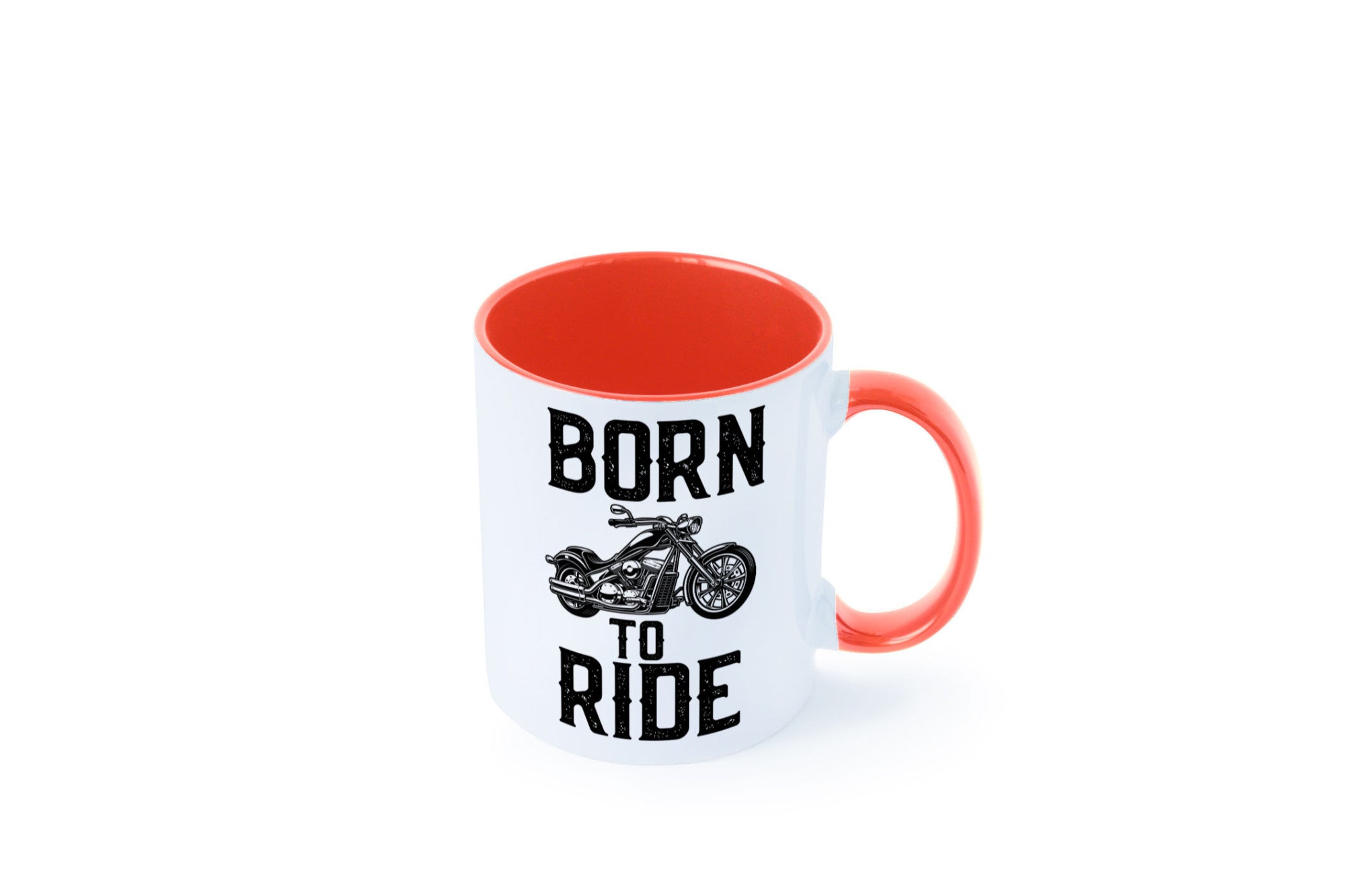 Born to ride | Biker Tasse Motorradfahrer Motorrad lustiger Spruch Geschenk