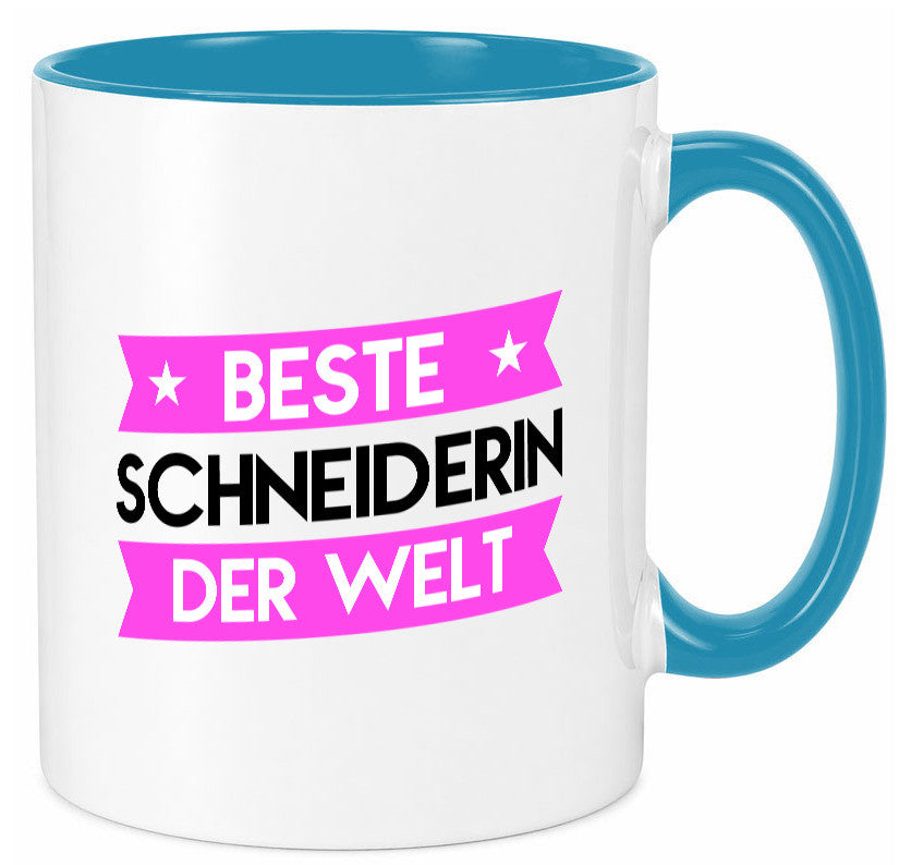 Beste Schneiderin | Beruf Schneiderei Humor Arbeit Kollegen Büro Geschenkidee Tasse