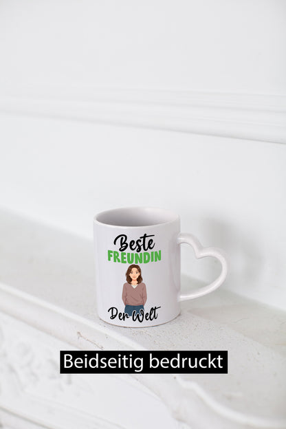 Beste Freundin | Beziehung Partnerin Liebe lustig Humor Geschenkidee Geschenk