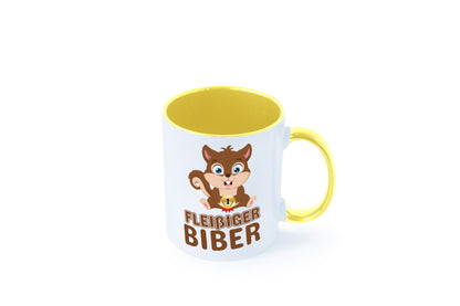 Fleißiger Biber | Motiv Tasse Kinder Geburtstag lustig Geschenkidee Geschenk