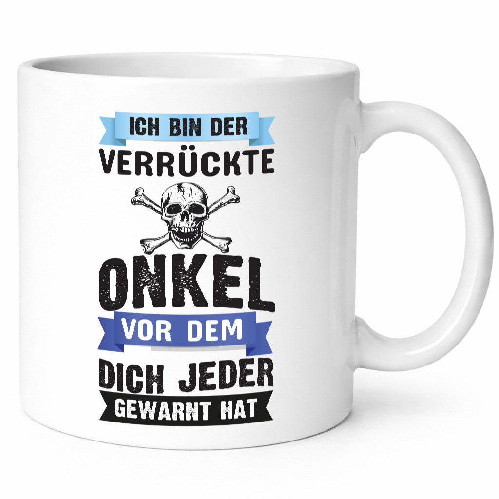 Verrückter Onkel | Tasse Verwandtschaft Humor Geschenkidee