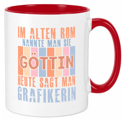 Heute sagt man: Grafikerin | Grafik Design Geschenk Humor Geschenkidee lustiger
