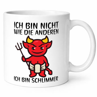 Ich bin nicht wie die anderen | frecher Teufel Teenager Geschenk Humor