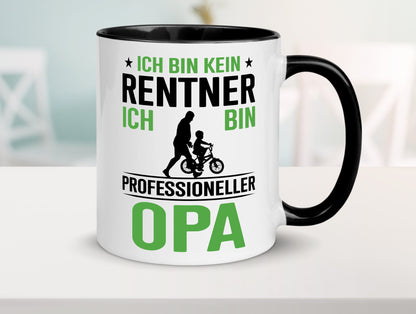 Ich bin kein renter Profesioneller Opa | Großvater Humor Familie Geschenkidee