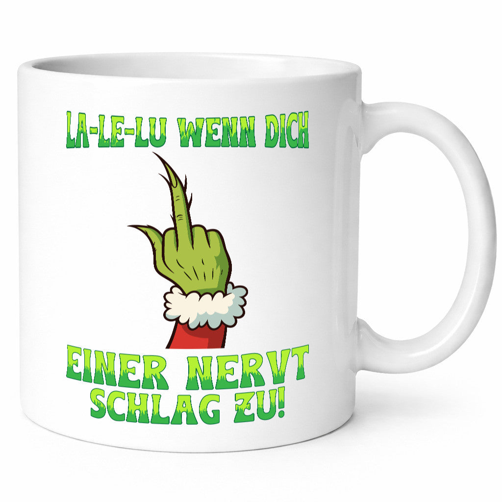 La Le Lu | Weihnachten Weihnachtsmuffel Lichter vl14 Geschenkidee Humor Tasse