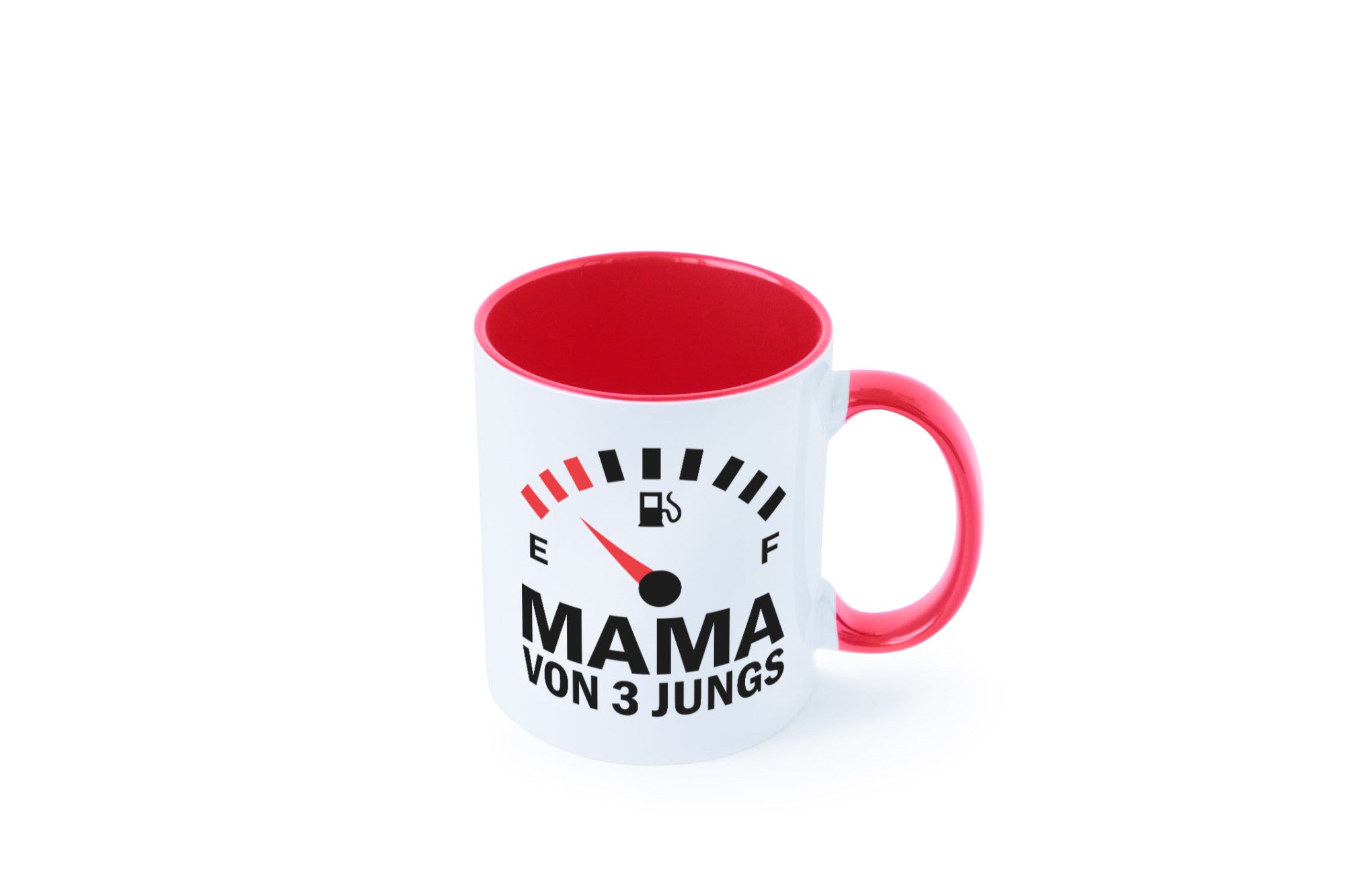 Mama von 3 Jungs | Muttertag Geschwister lustiger Spruch Geschenk Familie