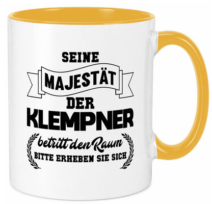 Der Klempner betritt den raum | Geschenk Humor Geschenkidee lustiger Spruch