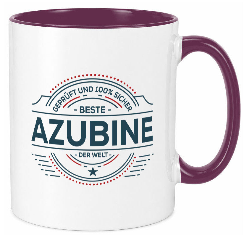 Geprüft und sicher: Azubine | Ausbildung Lehre Lehrling lustiger Spruch