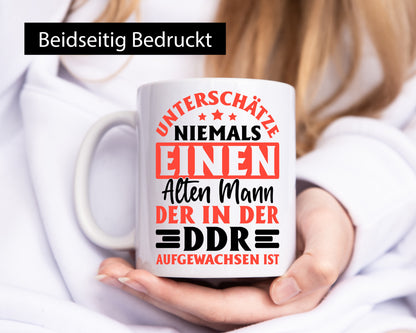 DDR Männer | Ostdeutschland Opa Ossi Vatertag vl9 lustiger Spruch Geschenk