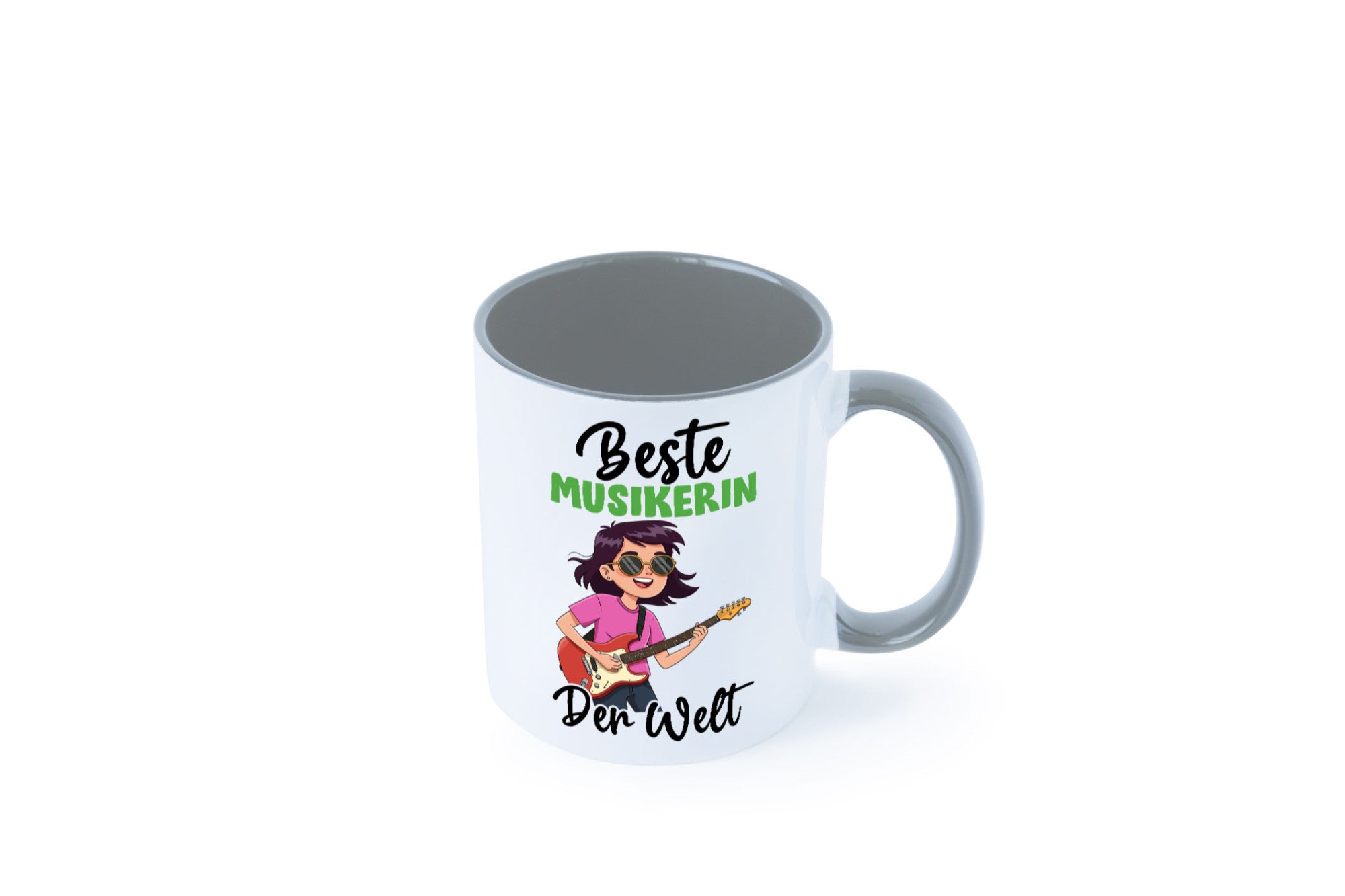 Beste Musikerin | Musik Musikantin v2 Geschenkidee Humor Tasse