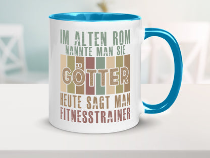 Heute sagt man: Fitnesstrainer | Personal Trainer Geschenkidee Humor Tasse