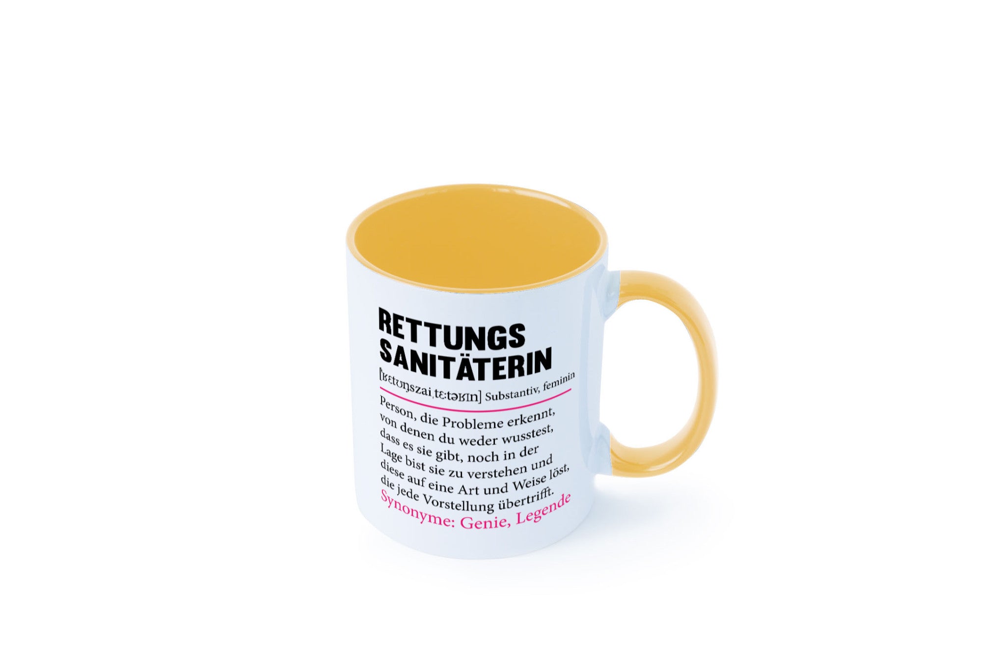 Rettungssanitäterin | Beruf Sanitäter Spruch v2 Humor Arbeit Kollegen Büro