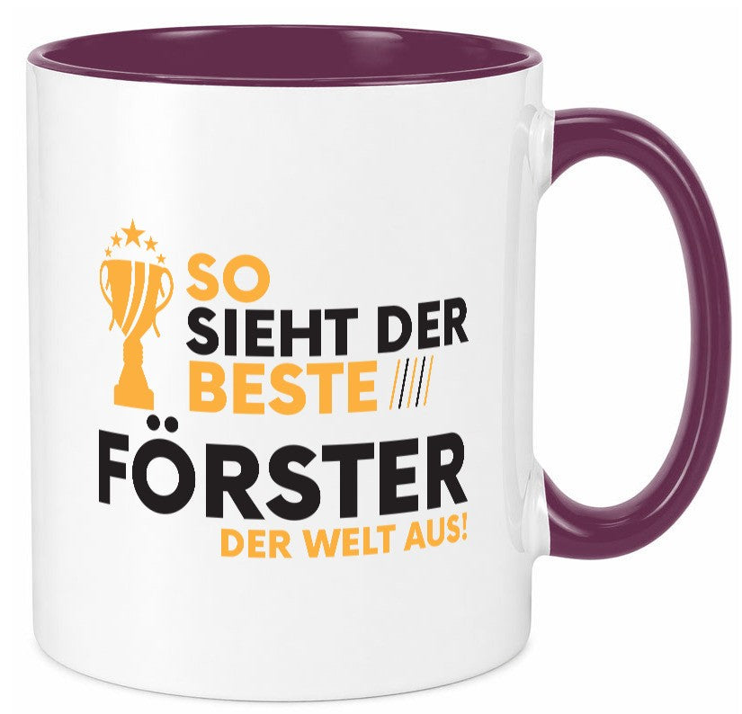 Der Weltbeste Förster | Forst Arbeit Geschenkidee Kollegen Büro Humor Tasse